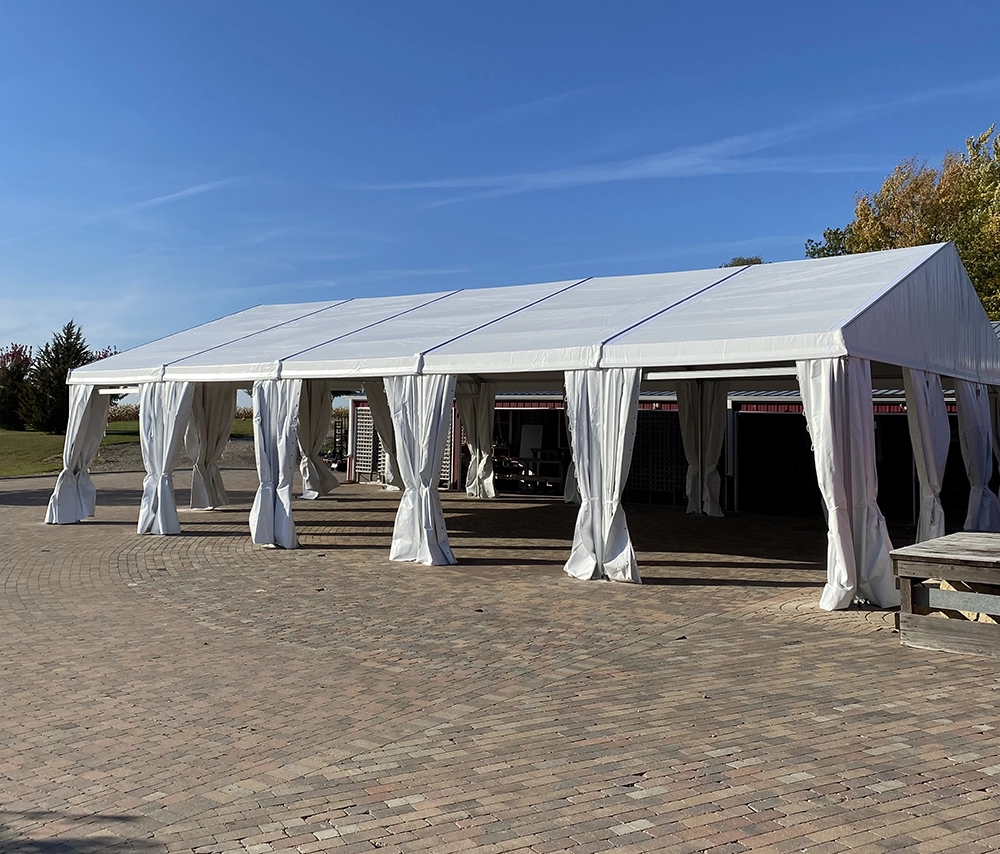 30x50 Clearspan Structure Clearspan Tent Rentals