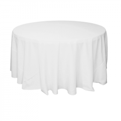 120 round tablecloth on 60 round table 1672697762 120" Round Table Linen